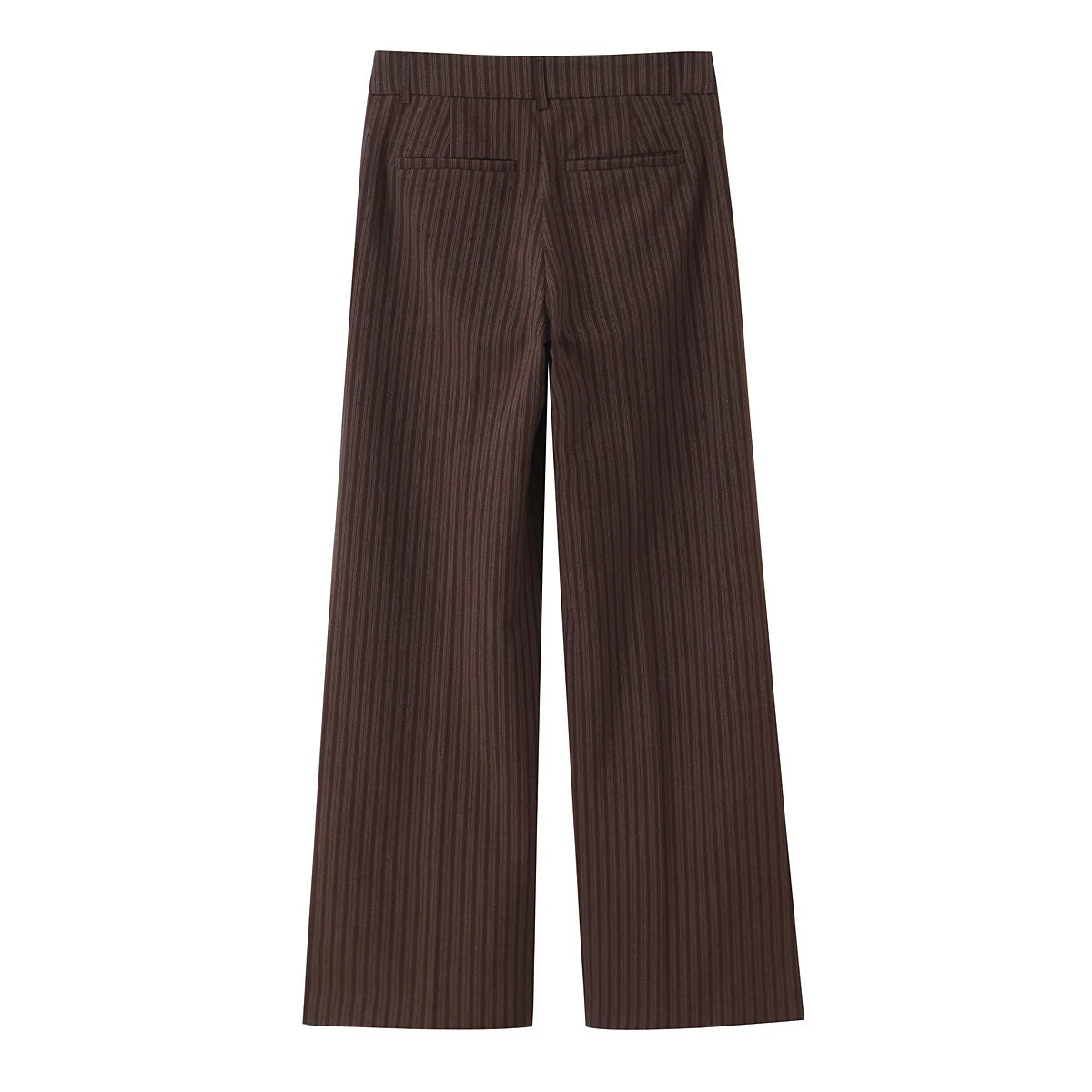 Ensemble gilet rayé et pantalon large