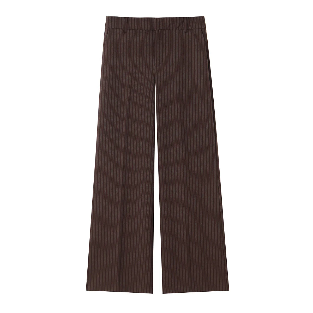 Ensemble gilet rayé et pantalon large