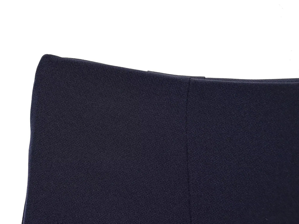 Pantalon large à liens contrastés