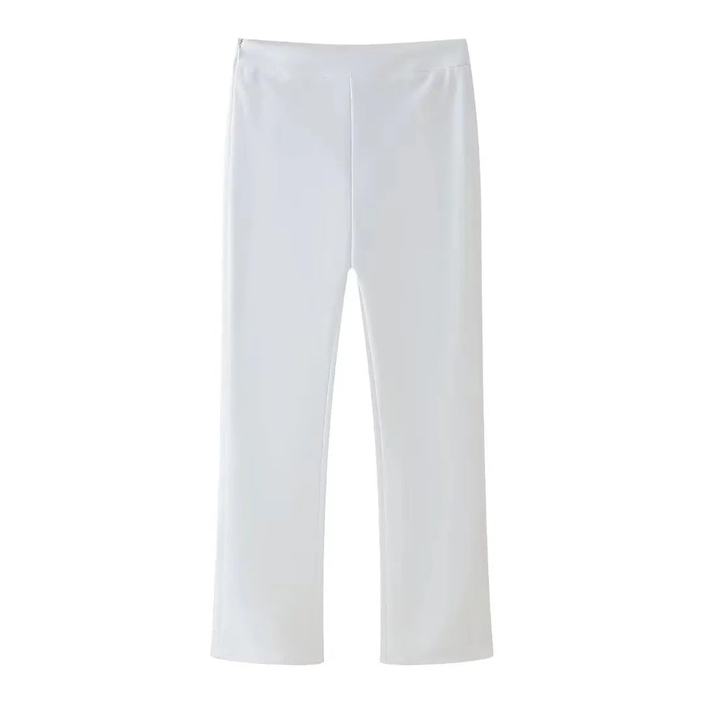 Ensemble pantalon et top manches bouffantes