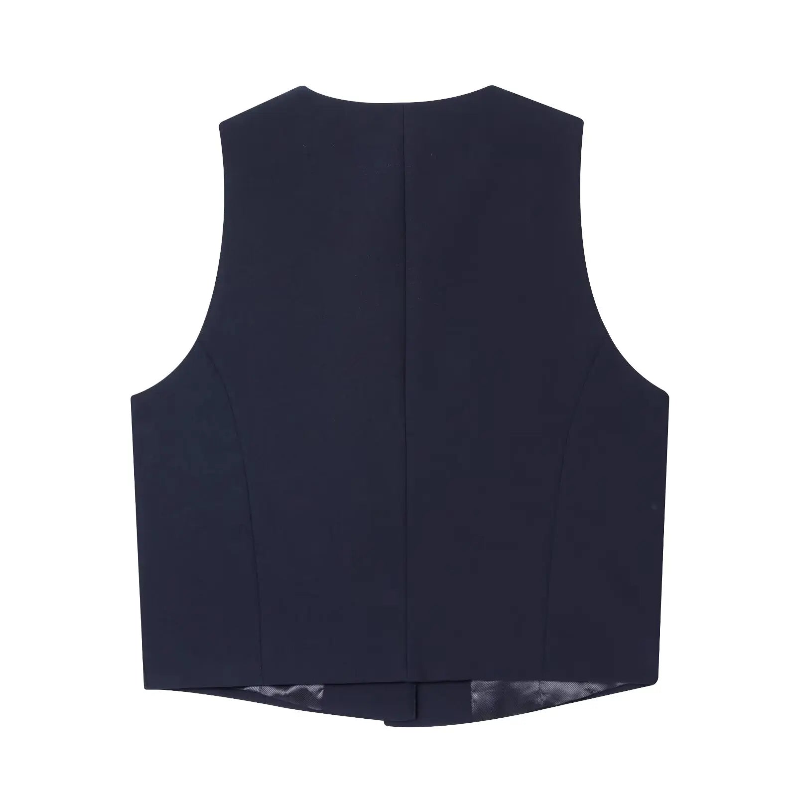 Ensemble gilet sans manches et short ivoire