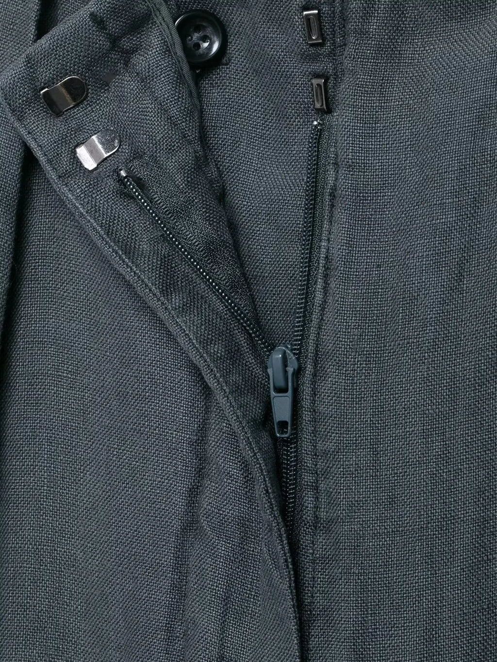 Pantalon large plissé gris
