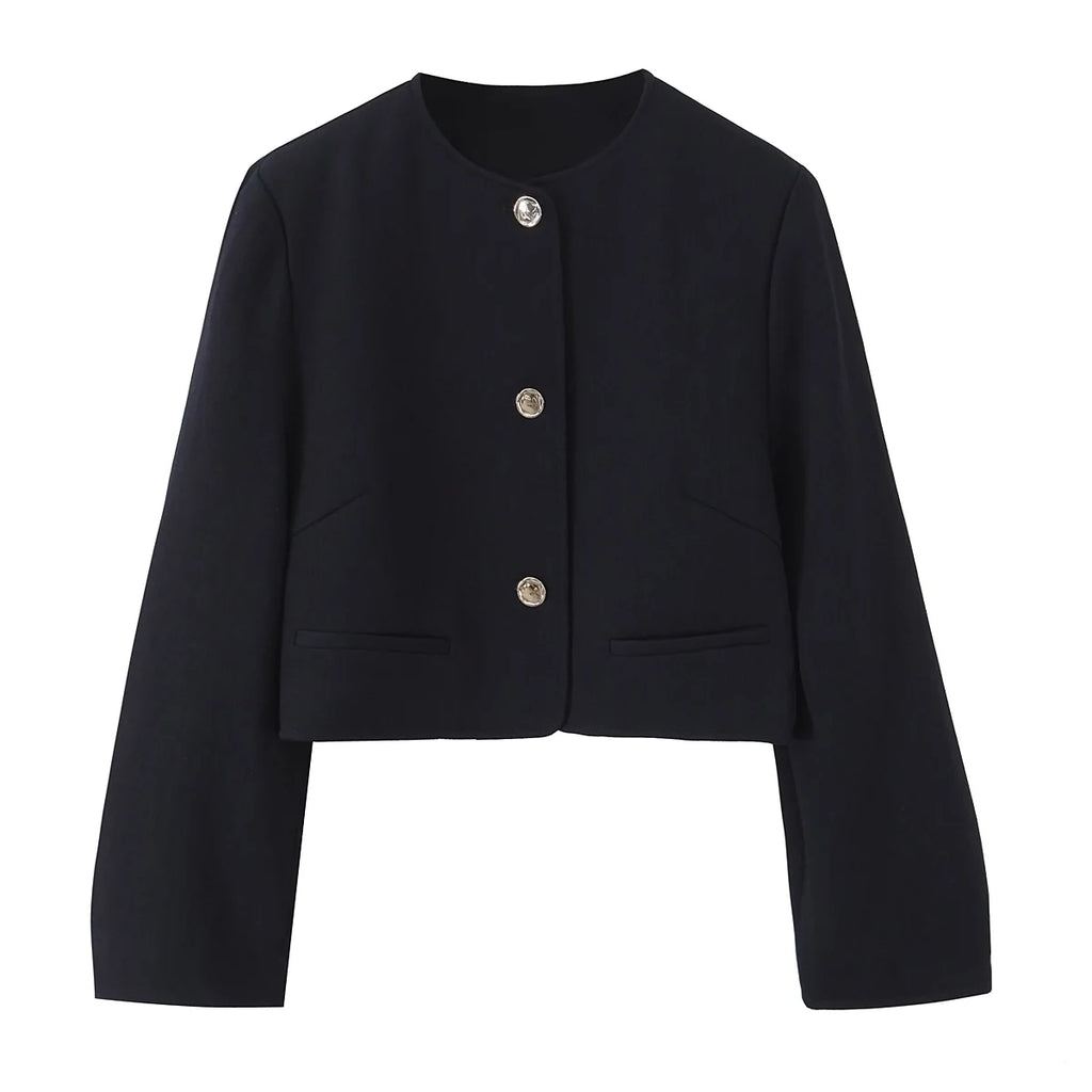 Ensemble veste courte et short écru